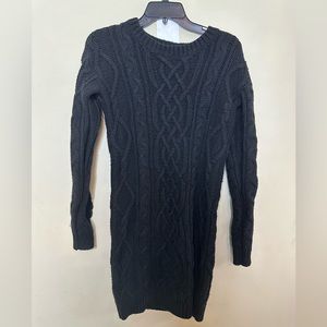 moda international women knit dress,size S